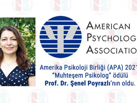 Amerika Psikoloji Birliği (APA) 2021 "Muhteşem Psikolog" ödülü Türk Akademisyen Prof. Dr. Şenel Poyrazlı'nın oldu.