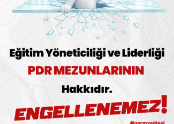Eğitim Yöneticiliği ve Liderliği PDR mezunlarının hakkıdır. Bu Hak Engellenemez.
